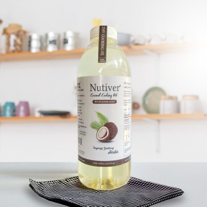 NUTIVER Minyak Goreng Kelapa 1 Liter / Coconut Cooking Oil Minyak Kelapa - Image 8