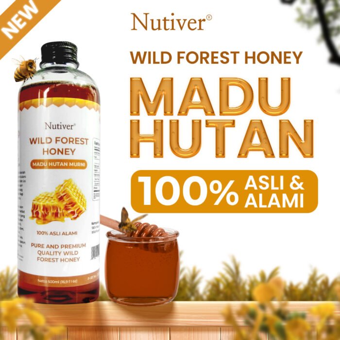 Nutiver Madu Hutan Murni 500 ML - Madu Asli Kalimantan Kaya Manfaat - Image 9