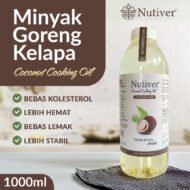 NUTIVER Minyak Goreng Kelapa 1 Liter / Coconut Cooking Oil Minyak Kelapa - Image 9