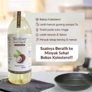 NUTIVER Minyak Goreng Kelapa 1 Liter / Coconut Cooking Oil Minyak Kelapa - Image 4
