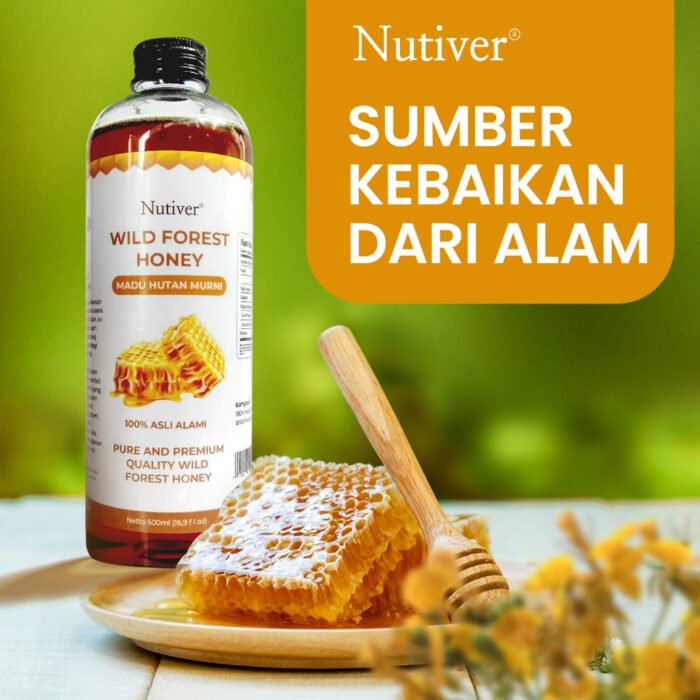 Nutiver Madu Hutan Murni 500 ML - Madu Asli Kalimantan Kaya Manfaat - Image 8