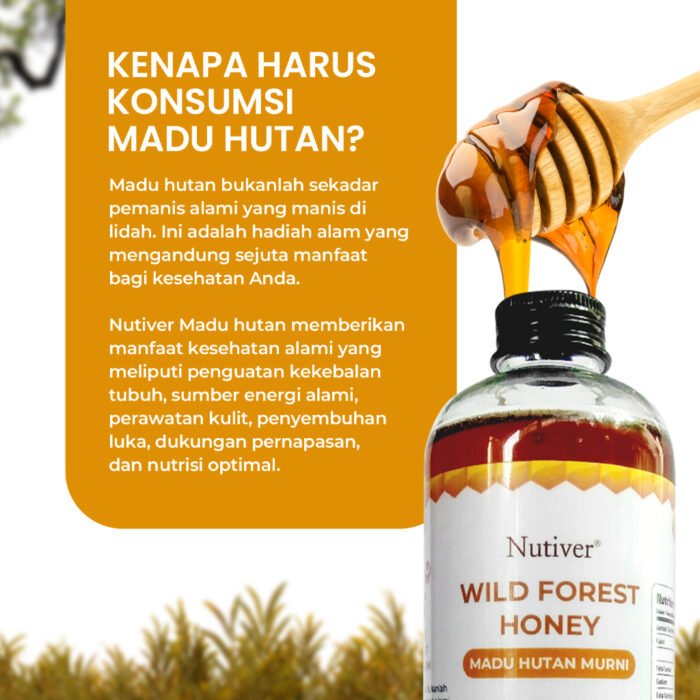 Nutiver Madu Hutan Murni 500 ML - Madu Asli Kalimantan Kaya Manfaat - Image 5