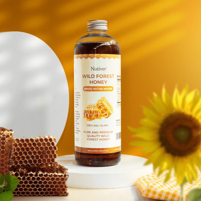 Nutiver Madu Hutan Murni 500 ML - Madu Asli Kalimantan Kaya Manfaat - Image 4