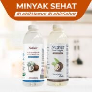 NUTIVER Paket Hemat 2 - Minyak VCO & Minyak Goreng Kelapa 1 Liter - Image 2