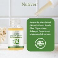 NUTIVER Stevia Tetes 10ml / Liquid Stevia Cair Pemanis / Gula Stevia Natural Sweetener - Image 5