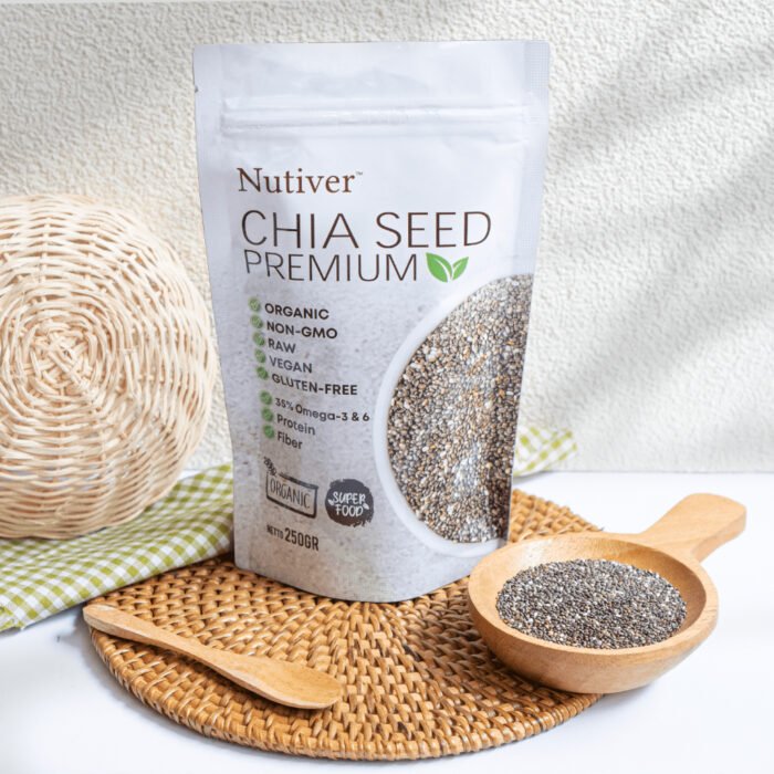 NUTIVER Chia Seed Organik 250gr - Biji Chia Meksiko Superfood Kaya Manfaat - Image 3