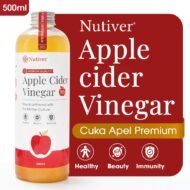 NUTIVER Cuka Apel Organik With The Mother 500ml / Apple Cider Vinegar - Image 8