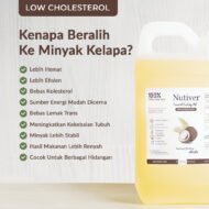 NUTIVER Minyak Goreng Kelapa 5 Liter / Coconut Cooking Oil Minyak Kelapa - Image 4