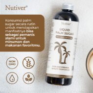 NUTIVER Gula Aren Cair Organik 500ml (720gr) - Image 6