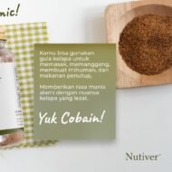 Nutiver Gula Kelapa Organik Coconut Sugar Powder Natural Gula Kelapa Bubuk Murni Manis Alami 150gr - Image 3