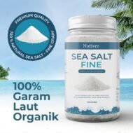 Nutiver Garam Laut Halus Sea Salt Fine 300 gram Tanpa Yodium Tambahan - Image 5