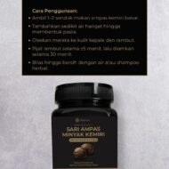 NUTIVER Ampas Minyak Kemiri Bakar 170gr – Perawatan Rambut Alami untuk Menumbuhkan & Menghitamkan Rambut - Image 4