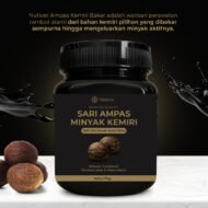 NUTIVER Ampas Minyak Kemiri Bakar 170gr – Perawatan Rambut Alami untuk Menumbuhkan & Menghitamkan Rambut - Image 2