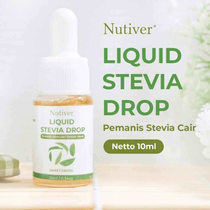 NUTIVER Stevia Cair 10ml Liquid Stevia Cair Pemanis Gula Stevia Natural Sweetener - Image 6