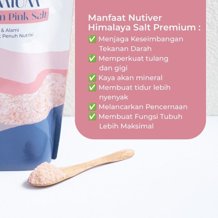 NUTIVER Paket Hemat 4 Masak Sehat / Minyak Goreng Kelapa 1 Liter + Garam Himalaya 250gr - Image 6