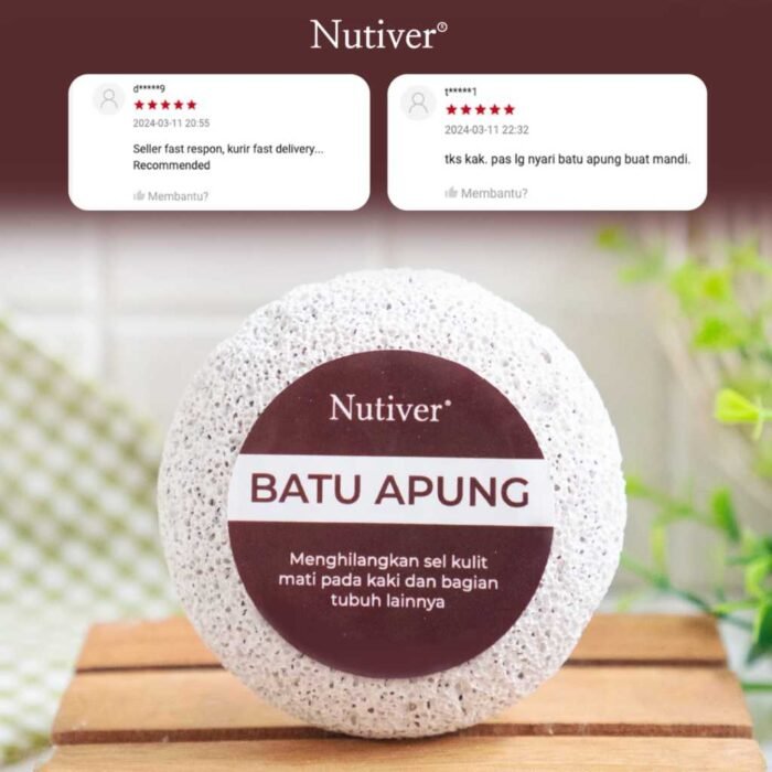 NUTIVER Batu Apung / Natural Lava Stone - Image 2