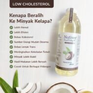 NUTIVER Paket Hemat 4 Masak Sehat / Minyak Goreng Kelapa 1 Liter + Garam Himalaya 250gr - Image 3