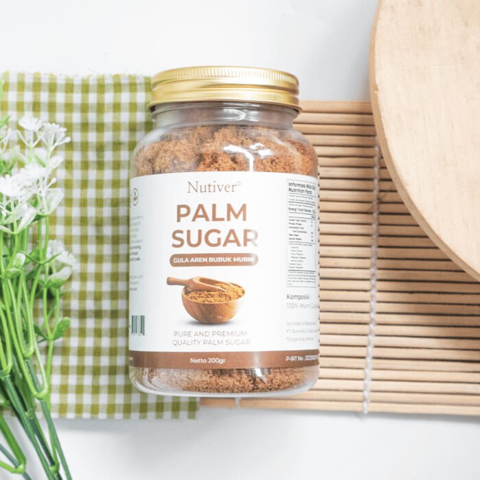 NUTIVER Gula Aren Bubuk Organik – Pemanis Alami Sehat & Premium 200gr - Image 2