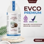 NUTIVER VCO 1 Liter Virgin Coconut Oil - EVCO Ekstrak Virgin Coconut Oil Premium Grade A Murni - Image 2