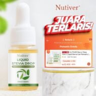 NUTIVER Stevia Tetes 10ml / Liquid Stevia Cair Pemanis / Gula Stevia Natural Sweetener - Image 2