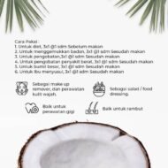 Nutiver Extra Virgin Coconut Oil  Premium VCO 500ML - Minyak Kelapa - Image 3