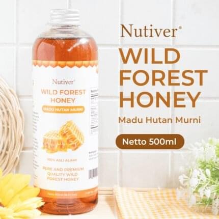Nutiver Madu Hutan Murni 500 ML - Madu Asli Kalimantan Kaya Manfaat