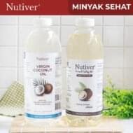 NUTIVER Paket Hemat 2 - Minyak VCO & Minyak Goreng Kelapa 1 Liter