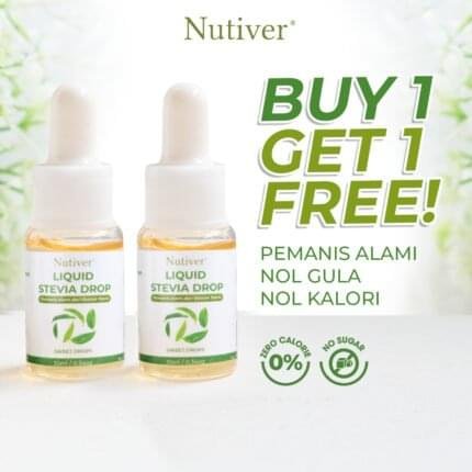 Nutiver Paket Stevia isi 2 pcs Buy 1 Get 1